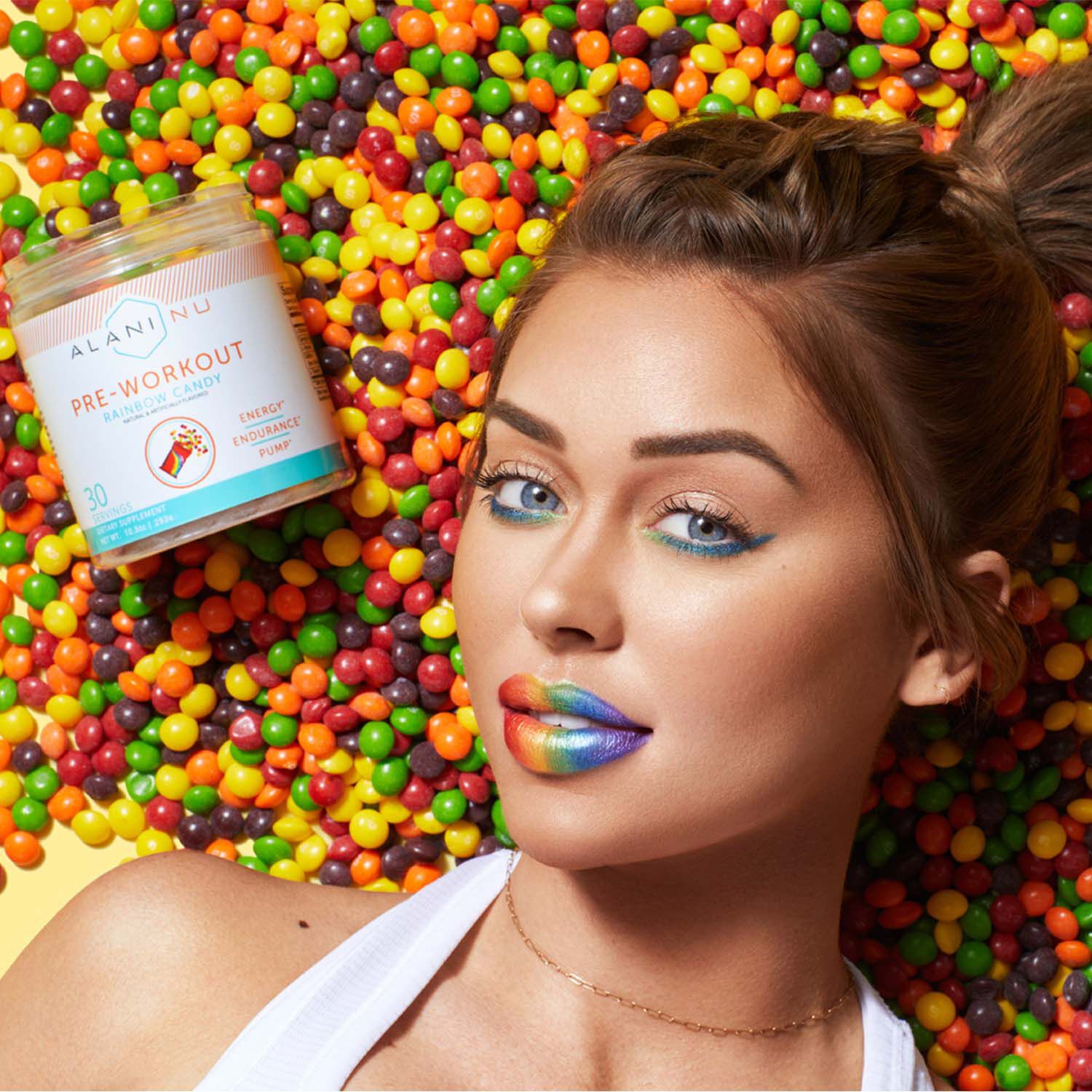 561300 Alani Nu Alani Nu PreWorkout provides 30 servings of flavor